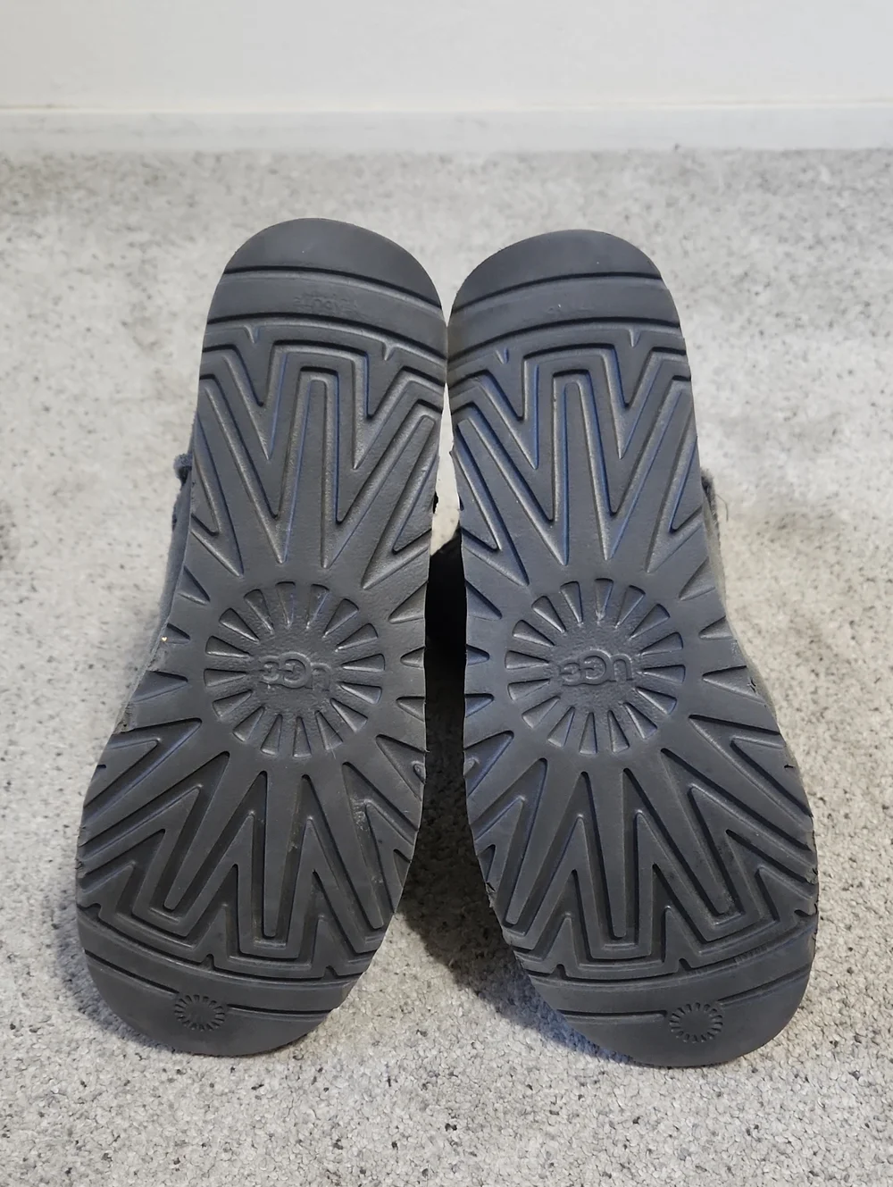 UGG Marciela II Grey Boot Sz 11 Style 1104375